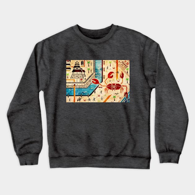 Osaka Crab Crewneck Sweatshirt by Capt. Jack